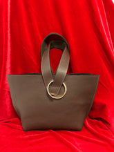 Load image into Gallery viewer, Canoe shape charm classic leather bag